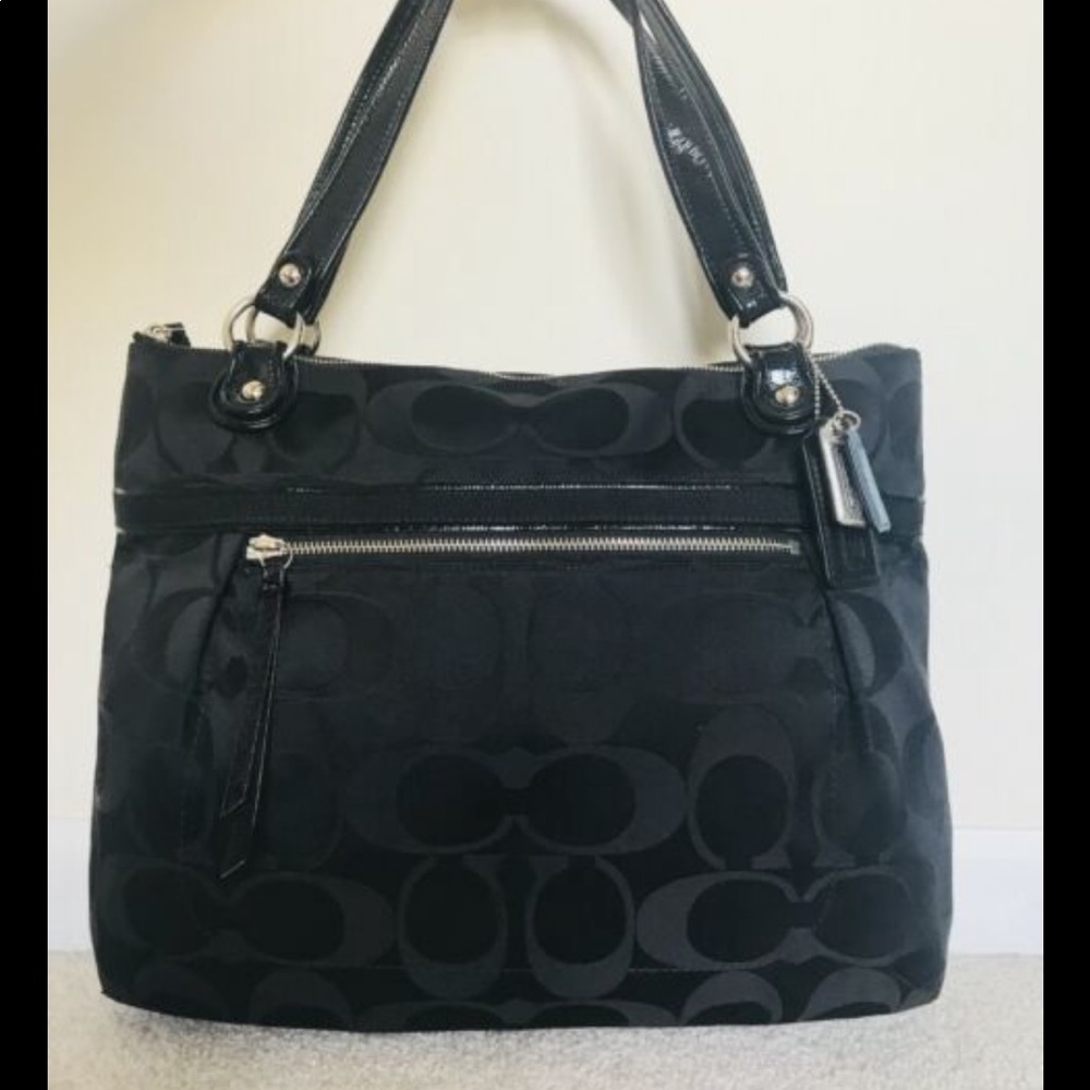 Coach Poppy Signature Sateen Glam